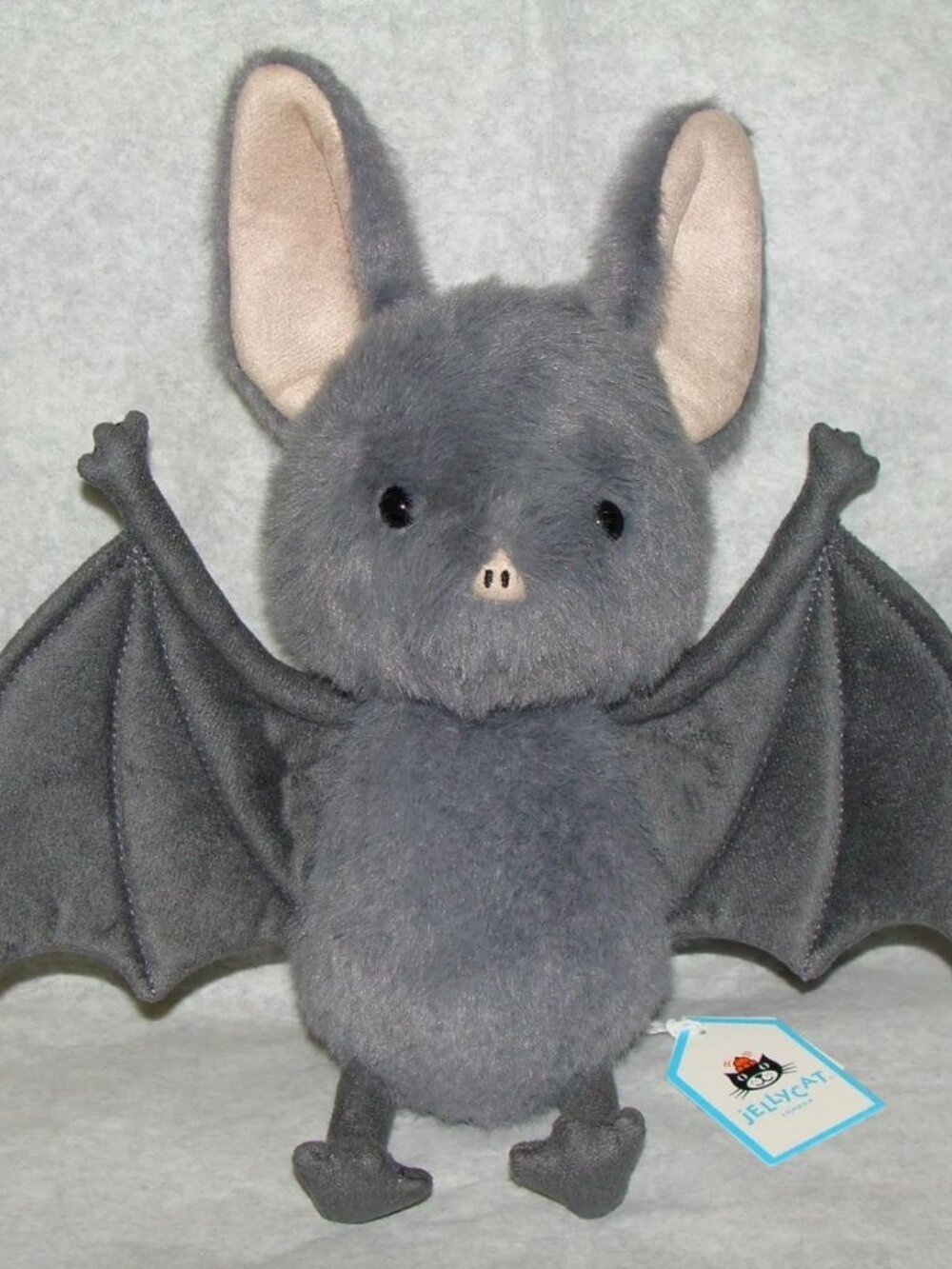 Jellycat Broox Bat Plush Toy - Halloween Spooky - NWT - SHIPS FAST - Picture 2 of 5